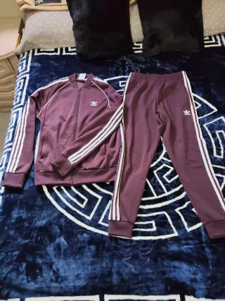 Chándal Adidas Granate Talla M
