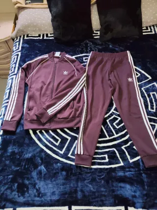Chándal Adidas Granate Talla M
