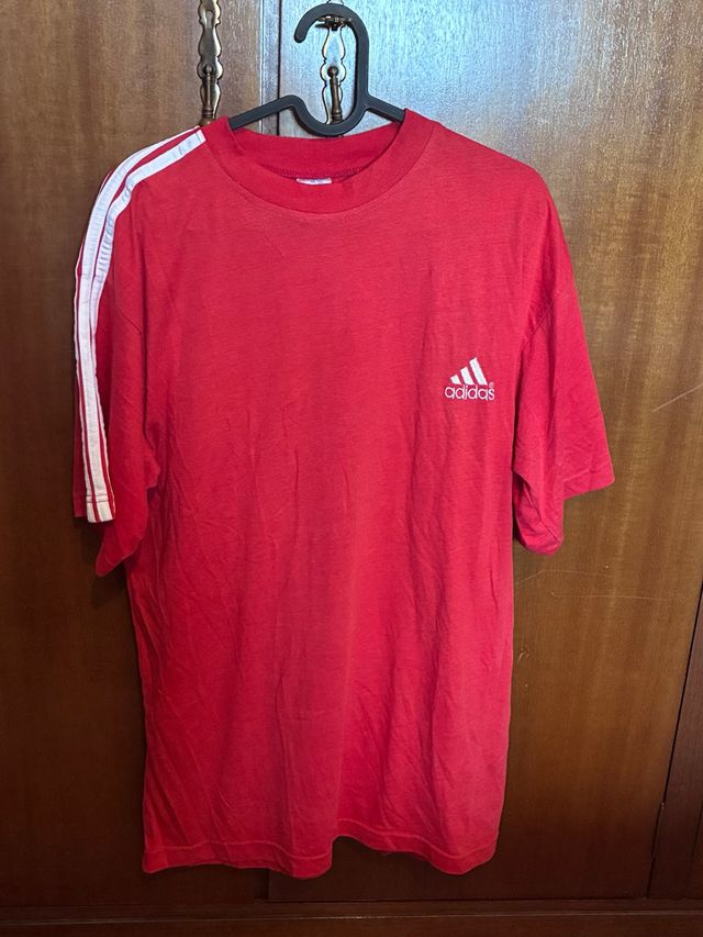 Camiseta Adidas Vintage Roja