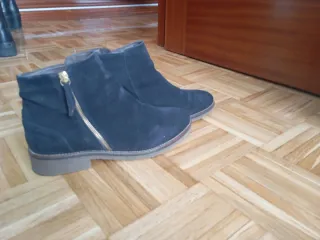 Botines chica azul marino talla 41