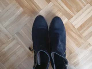 Botines chica azul marino talla 41