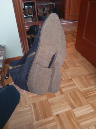 Botines chica azul marino talla 41