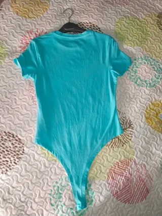 Body azul turquesa talla M