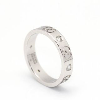 Anillo Gucci Icon Diamantes Oro Blanco