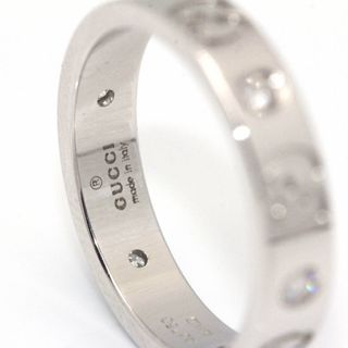 Anillo Gucci Icon Diamantes Oro Blanco