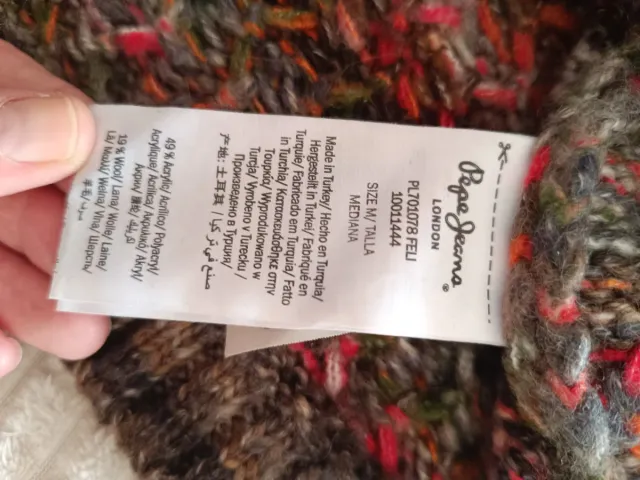 Oferta!!Jersey Pepe Jeans Multicolor Talla M