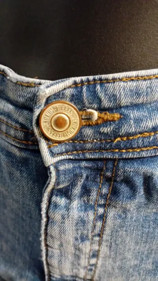 Jeans uomo strappati blu