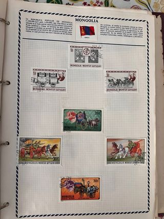 Colección de sellos Club Filatélico