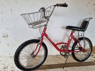 Bicicleta GAC Clásica Roja Años 80
