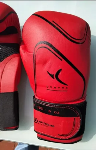 Guantes de Boxeo Rojos 6 oz