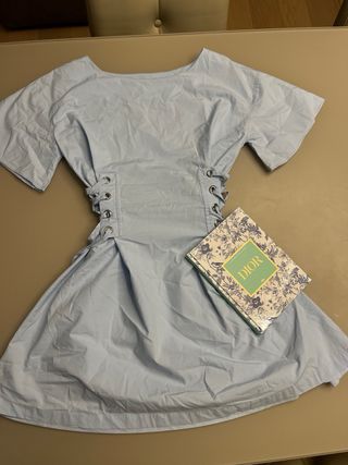 corset abito azzurro - retail 89€