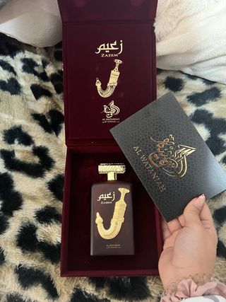 Perfume Al Wataniah Zaeem Hombre Marrón Dorado