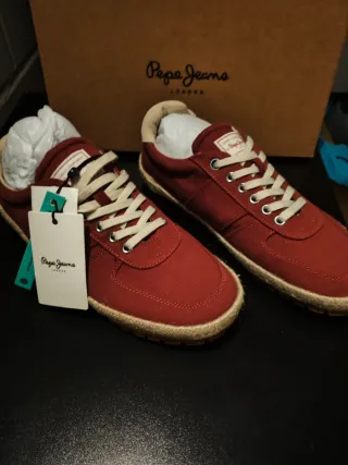 Zapatillas Pepe Jeans Talla 43 Rojas