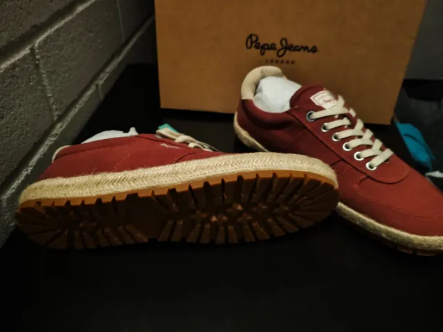Zapatillas Pepe Jeans Talla 43 Rojas