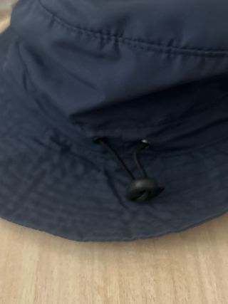 Gorro de lluvia azul marino