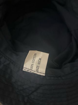 Gorro de lluvia azul marino