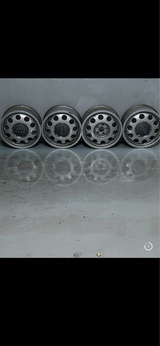 Llantas de aluminio 15 pulgadas originales audi