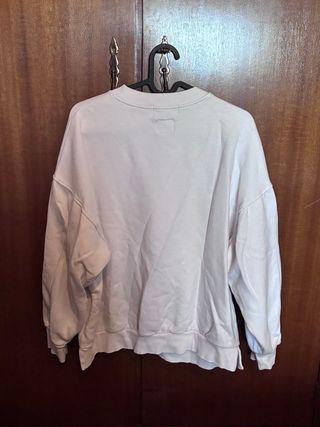 Sudadera Friends Bershka Talla M Beige