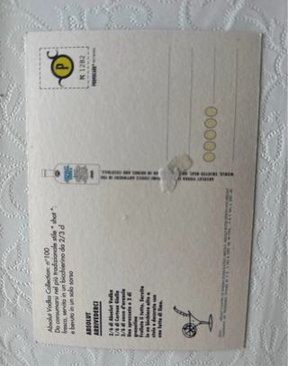 Cartoline Absolute Vodka