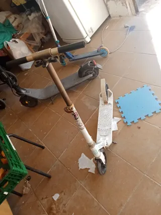 Patinete Oxelo blanco