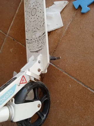 Patinete Oxelo blanco