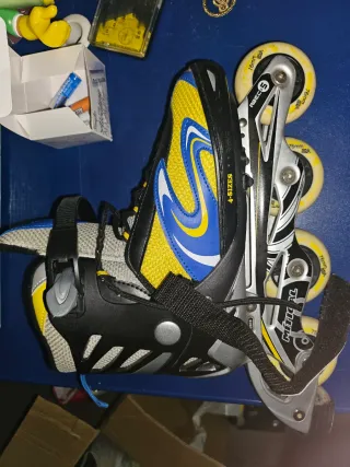 Patines en línea ajustables 4-SIZES Talla (39/42)