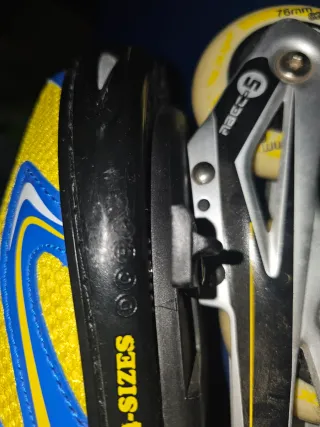 Patines en línea ajustables 4-SIZES Talla (39/42)