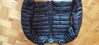 Chaqueta G-Sel Milano Negra Plumas