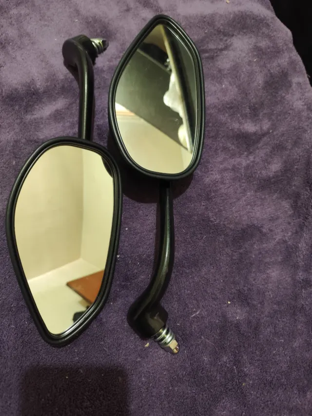 Espejos Moto Negro