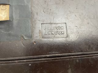 Antiguo voltimetro analógico Chauvin Arnoux