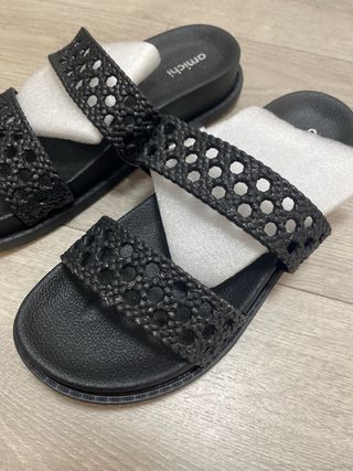 AMICHI Chanclas Mujer Sandalias  39 EU Ancho