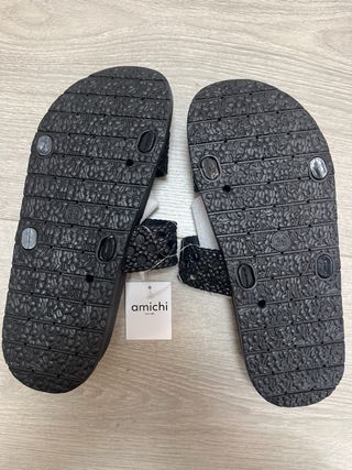 AMICHI Chanclas Mujer Sandalias  39 EU Ancho