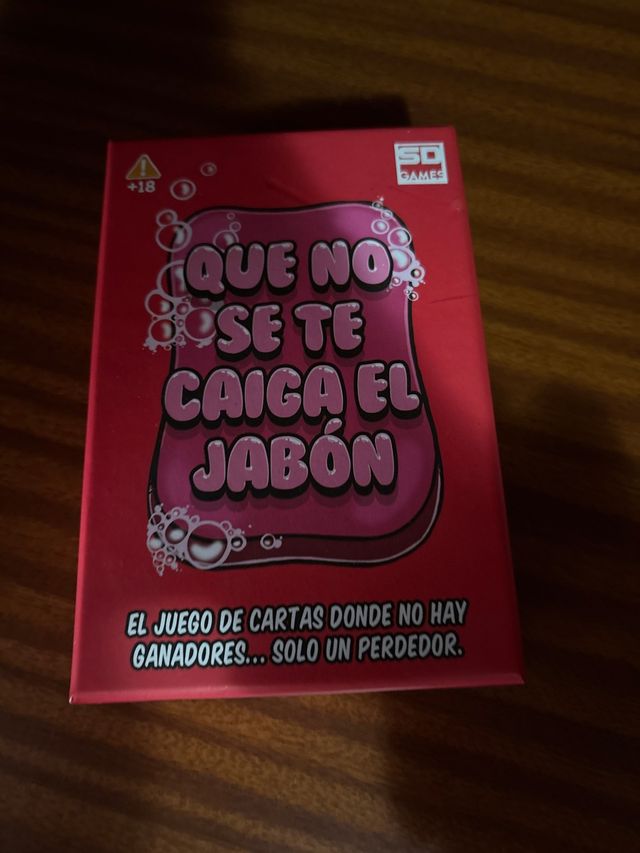 Juego de cartas Que no se te caiga el jabón