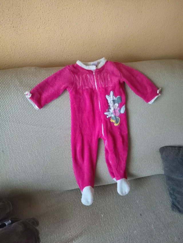 Pijama Minnie Mouse Rosa