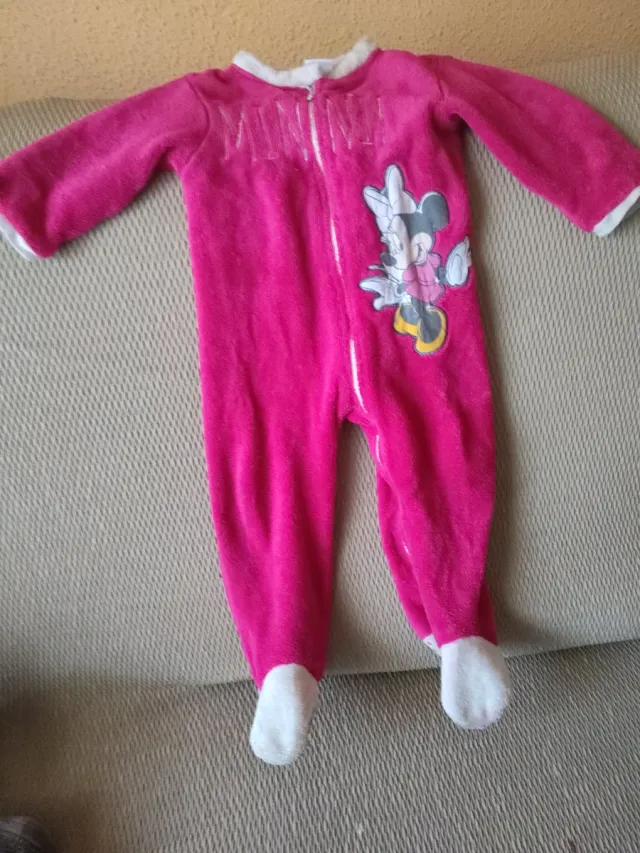 Pijama Minnie Mouse Rosa