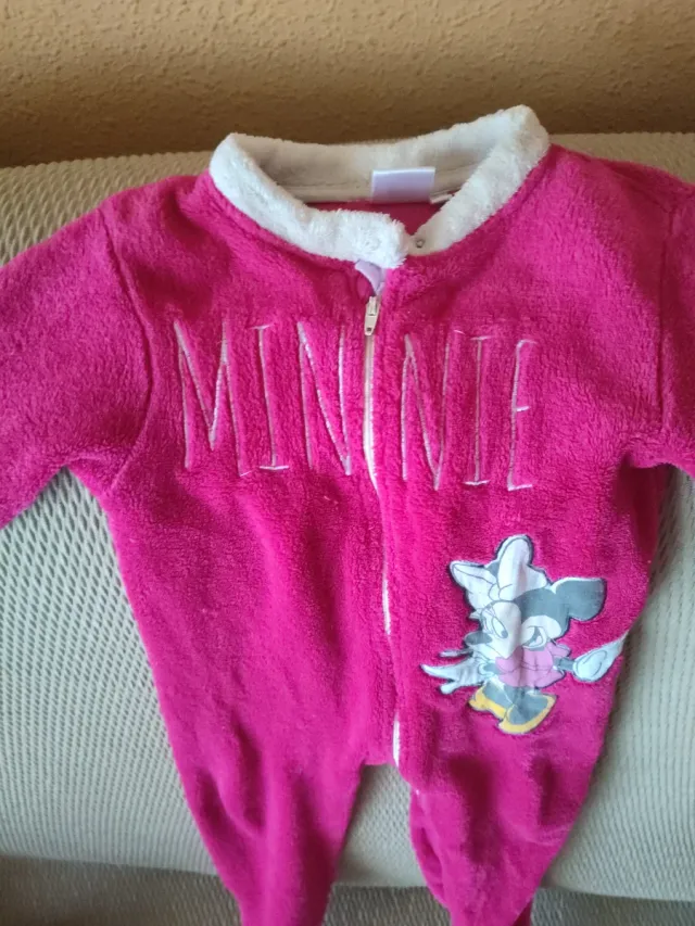 Pijama Minnie Mouse Rosa