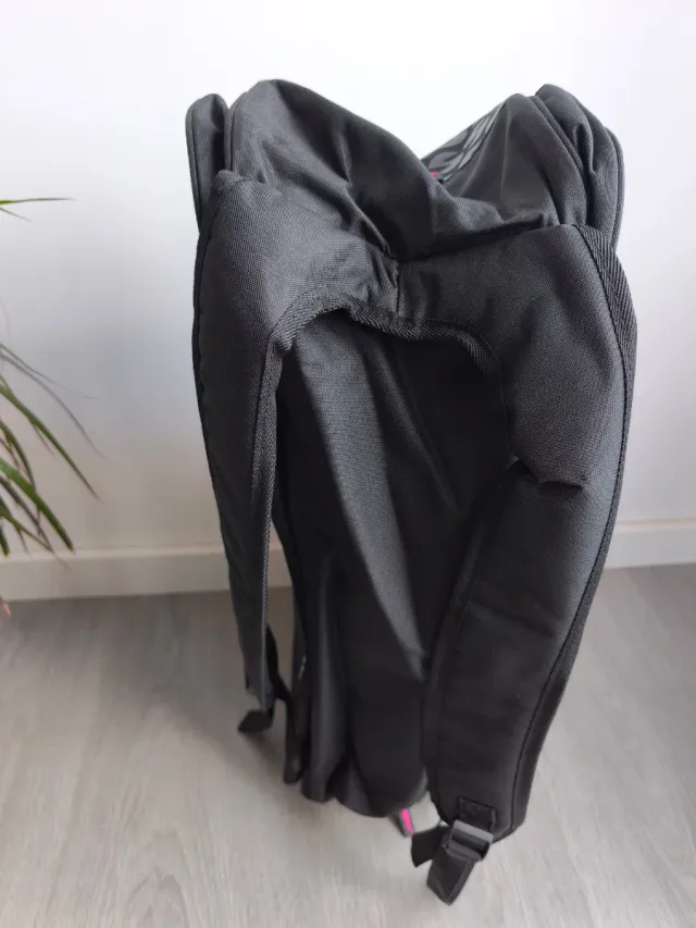 Paletero Softee Padel Negro y Rosa