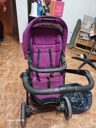 Carro de bebé + Silla de coche precio negociable