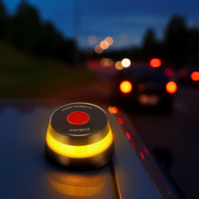 Baliza V16 conectada DGT