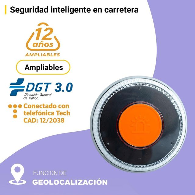 Baliza V16 conectada DGT