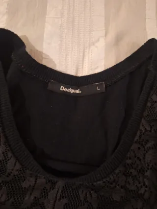 Blusa Desigual Noche Negra Multicolor