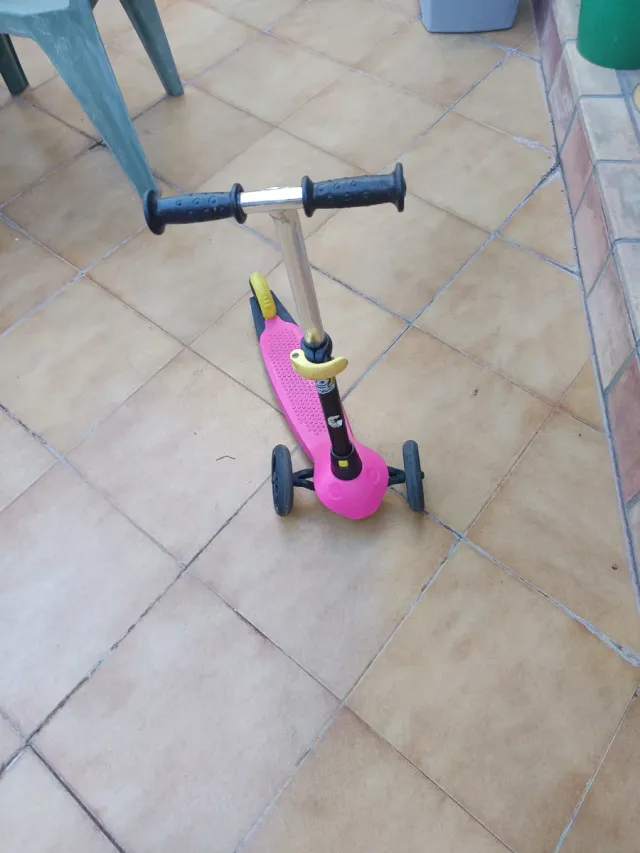 Patinete infantil 3 ruedas rosa