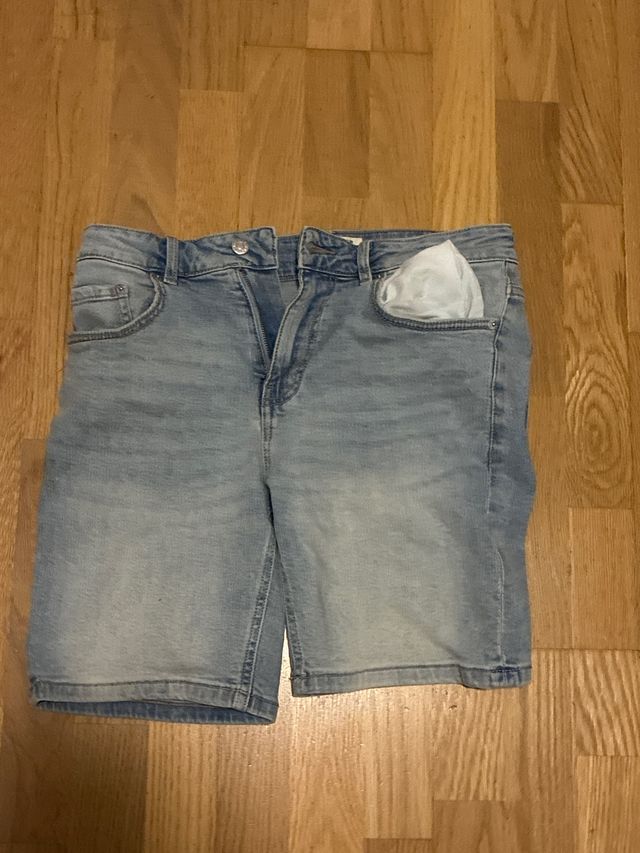 Pantalones cortos vaqueros Pull and Bear