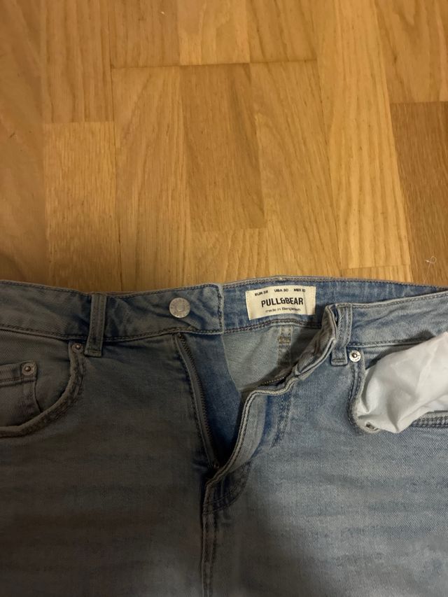 Pantalones cortos vaqueros Pull and Bear