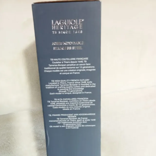 Laguiole Cubiertos Negro/Plata