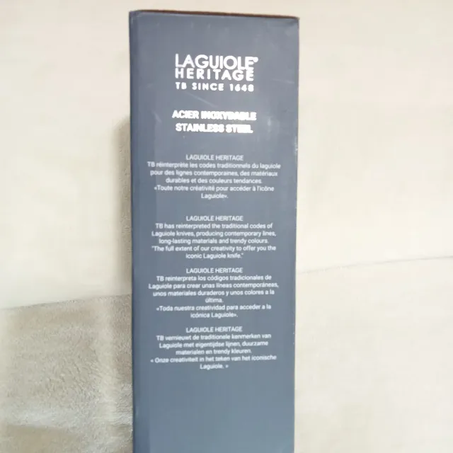 Laguiole Cubiertos Negro/Plata