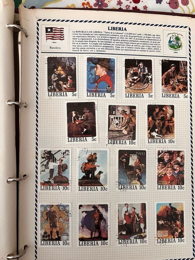 Album di francobolli