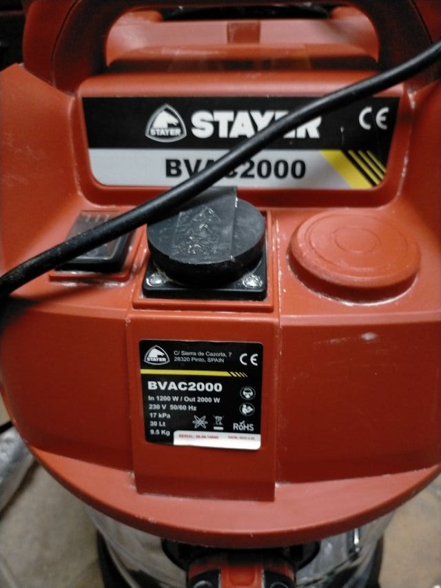 Aspiradora Stayer BVAC 2000