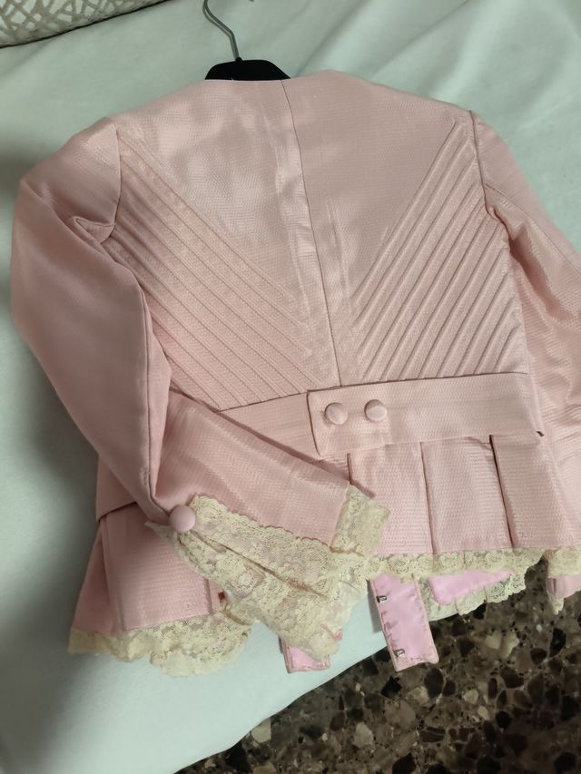 Corpiño Fallera Rosa Pastel