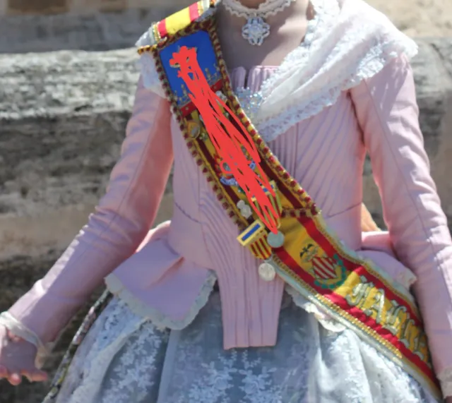 Corpiño Fallera Rosa Pastel